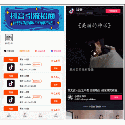 抖音快手点赞任务系统 在线任务交易系统,Thinkphp内核UI美化版