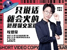 说话就能火的短视频文案课