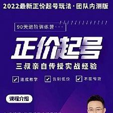 2022最新正价起号玩法，3小时干货内容，团队内测版