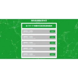晨风网址发布单页源码html5