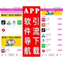 APP软件应用导航网站源码（内置后台）