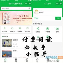 付费阅读微信小程序合集源码V1.8.5版本_支持多种付费模式