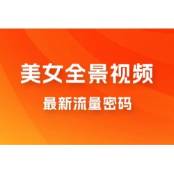 360度美女全景视频：最新流量密码，制作简单，可矩阵