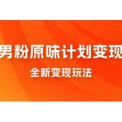仅揭秘：十月男粉 YW 计划变现，月入 1w+ 永远蓝海项目全新变现玩法