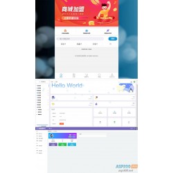 基于彩虹云商城二次开发异世界云商系统源码